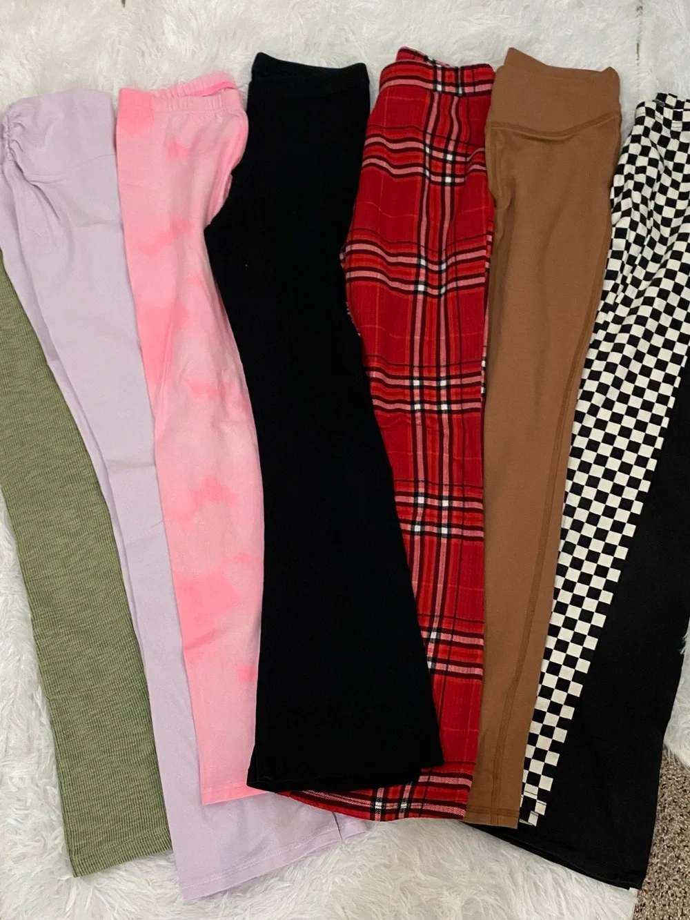 Lot of girls size 10/12 flare bottom pants